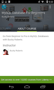 Learn MySQL Database Tutorials - screenshot thumbnail