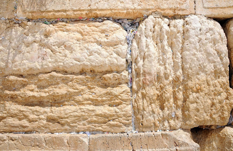 It's traditional to write a short message and place it in the Western Wall. A message on any small scrap of paper will do.