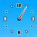 BlackWhite Clock Transparent logo