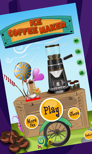 Ice coffee maker – Kids game