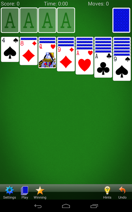 Solitaire - screenshot