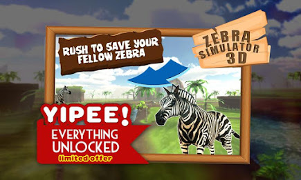 Zebra Simulator 3D Wildlife poster 4