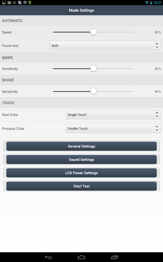 LCD SCREEN TESTER - Android Apps on Google Play