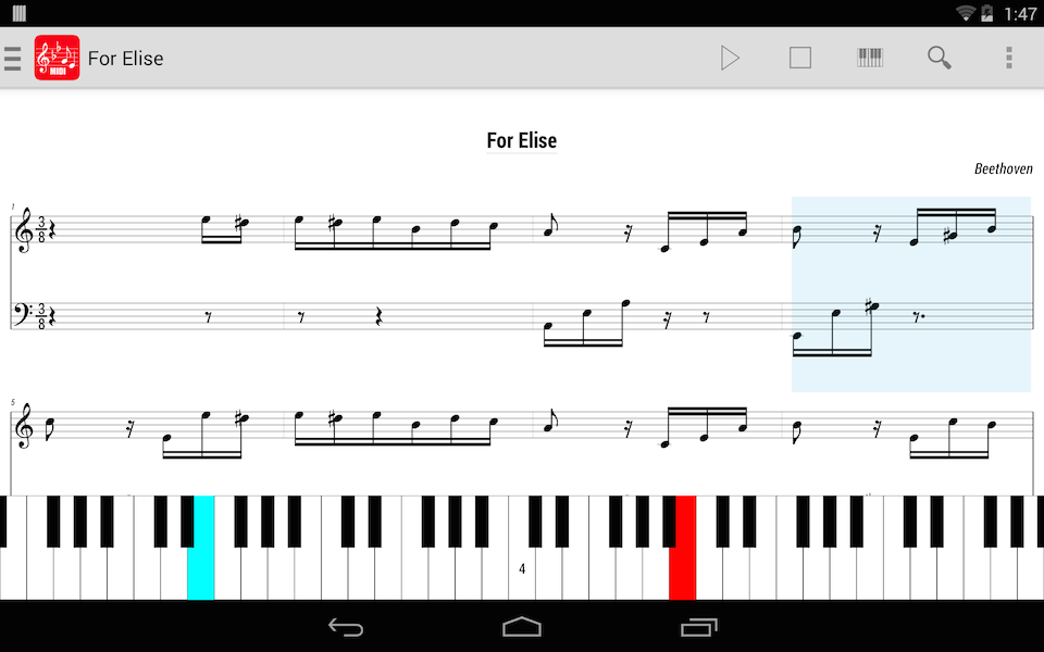 MIDI Score Android Apps on Google Play