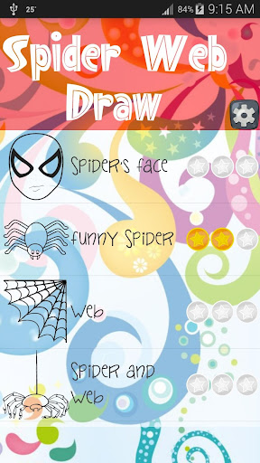 Spider Web Draw