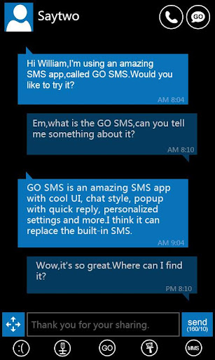 GOSMS Pro WP7 Theme v1.2 APK