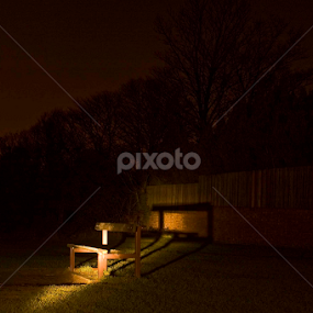 Alone by Alis La Luna - City,  Street & Park Night