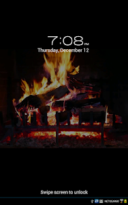 Virtual Fireplace LWP Free screenshot 3