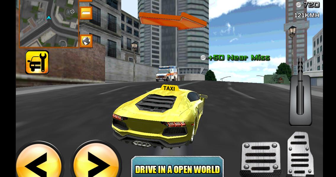Crazy Driver Taxi Duty 3D android games}