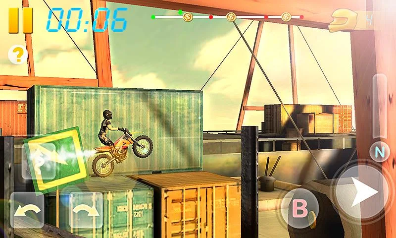  Corrida de bicicleta 3D - Bike: captura de tela 
