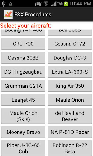 FSX Procedures