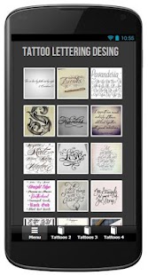 Tattoo Písmo - náhled