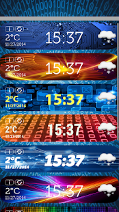 Free Digital Clock Weather Widget APK