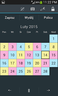 Kalendarz zmianowy 6 Screenshots 4