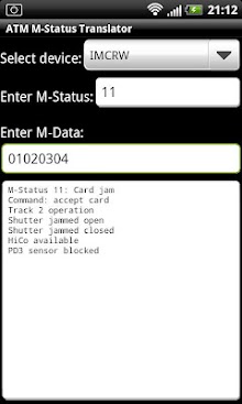 ATM M-Status Translator