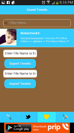 【免費社交App】Tweets Finder Pro (Turkey)-APP點子