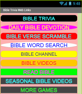 Bible Games
