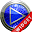 Poweramp Widget Blue Leather Download on Windows