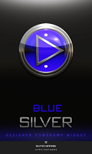 How to download Poweramp Widget Blue Silver lastet apk for laptop