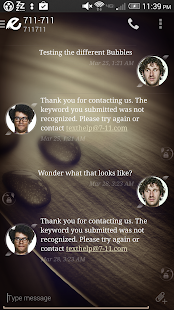EvolveSMS Theme - ZenScape Screenshots 2