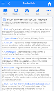 SSCP Flashcards Screenshots 3