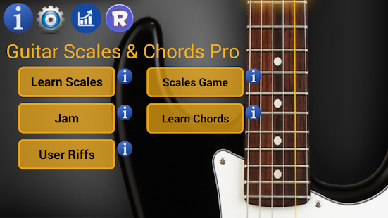 Guitar Scales & Chords Pro Screenshot