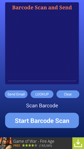 Barcode Scan and Send