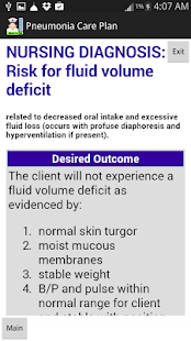 Nurse Care Plan Pneumonia Screenshots 2