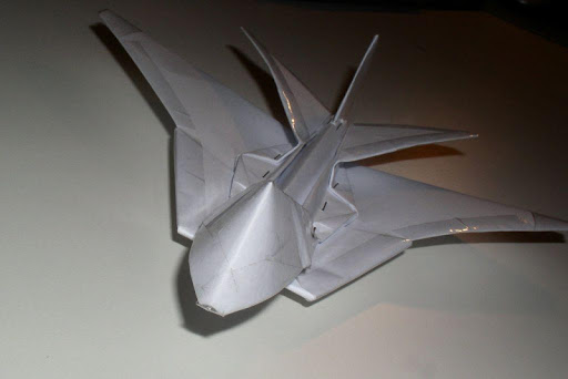 How to origami plane fly far