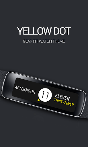 Yellow Dot clock