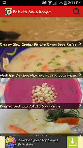 Potato Soup Recipes