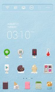 How to install Ice Cream Dodol Theme 1.1 mod apk for bluestacks