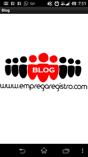 Blog emprega registro