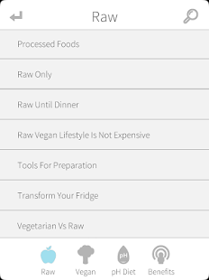 Raw Foods, pH and Vegan Diet Screenshots 5