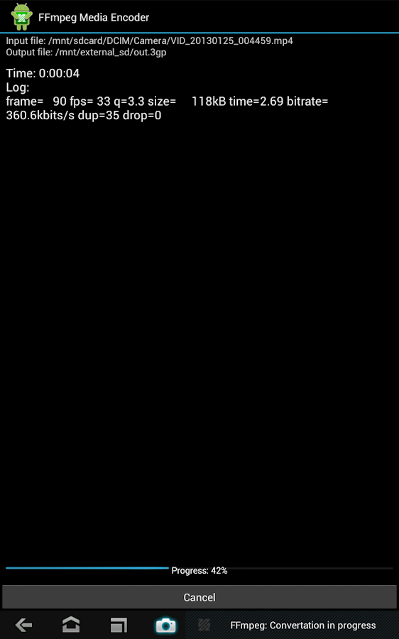 FFmpeg Media Encoder Android Apps on Google Play