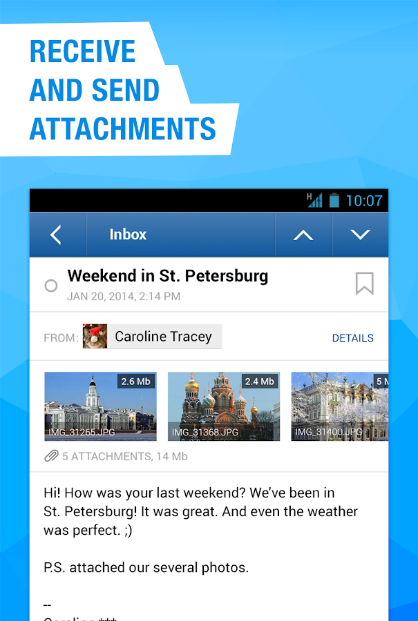 Mail.Ru Email App Android Apps on Google Play