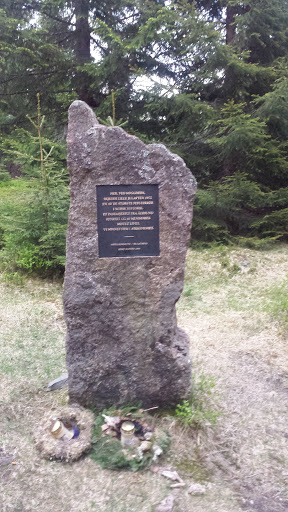 Memory Stone of the 23 Desember 1972 Airplane Crash