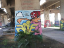 Grafite Leste Viaduto Tancredo Neves