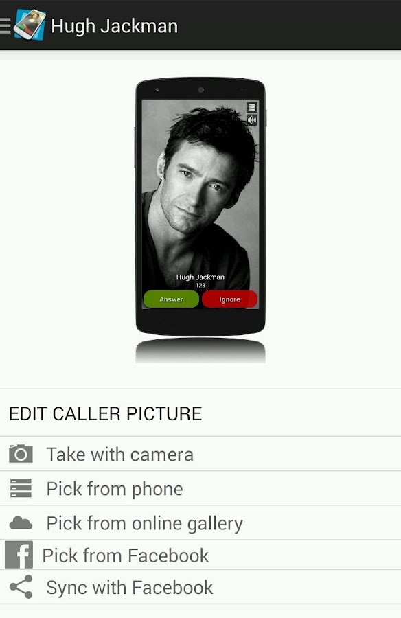 Full Screen Caller ID PRO - screenshot