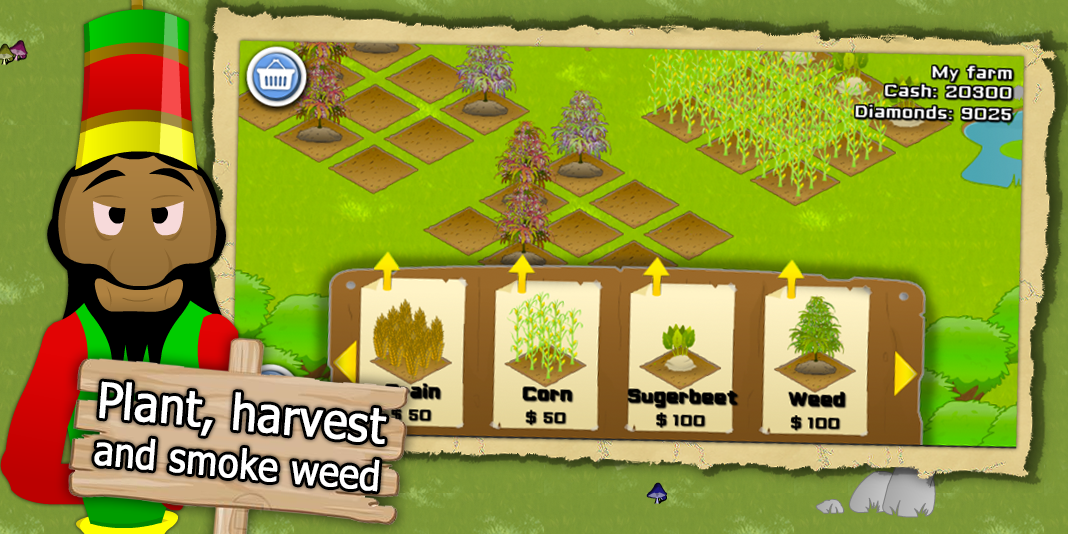   Ganja Farmer - Weed empire: captura de tela 