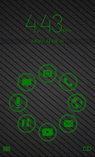 How to get Stamped Green Pack SL Theme 1.3 apk for android