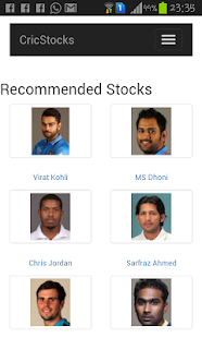 World Cup Cricket Stock Market Screenshots 2