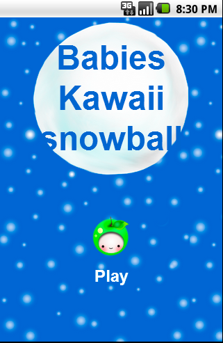 Babies Kawaii snowball