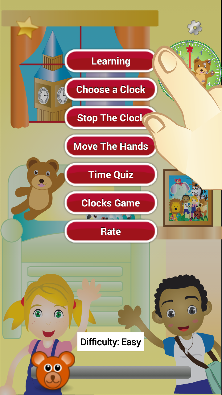 Telling Time - Ad Free Screen 1