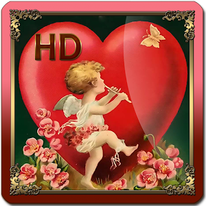 Valentines Day Vintage HD LWP logo