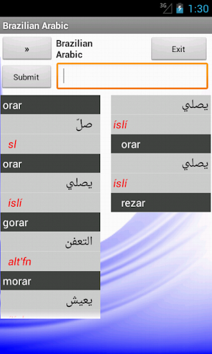 Brazilian Arabic Dictionary