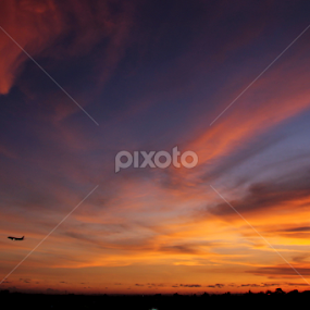 Take Off by Bibing Nginguk - Landscapes Sunsets & Sunrises