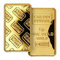 Gold bar Wallpaper logo