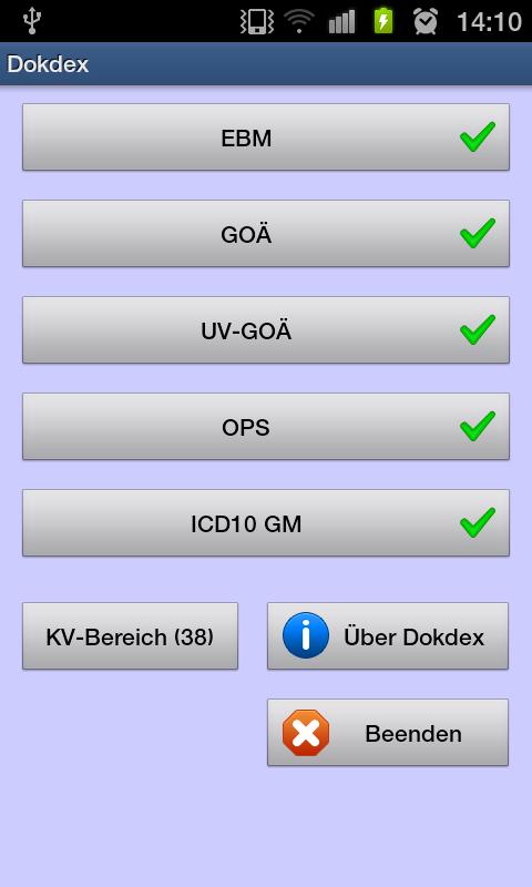 Android application Dokdex screenshort