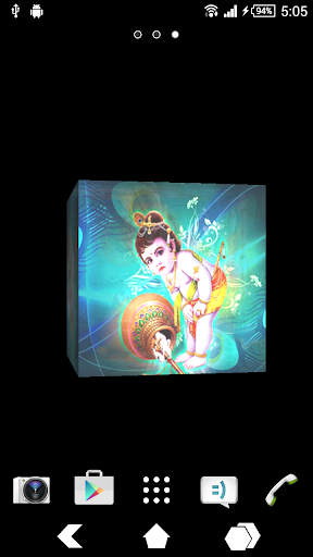 Krishna Ji Cube Live Wallpaper